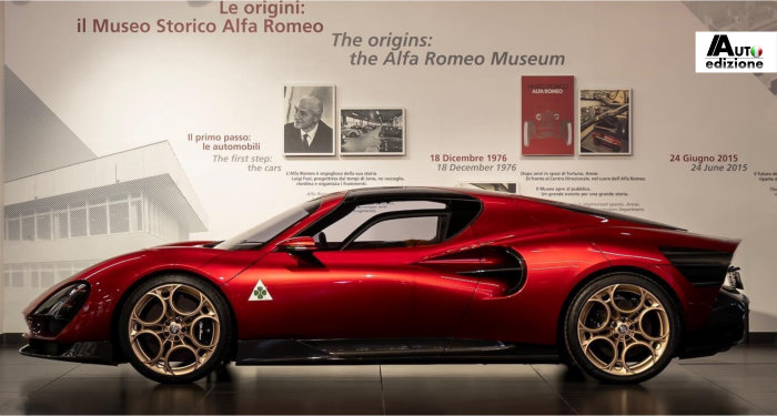 Alfa Romeo 33 Stradale 2023 heeft al een plekje in Museo Storico