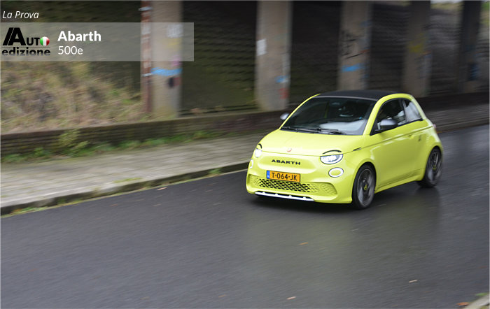 Abarth 500e: stoere kleine elektrische wegmagneet