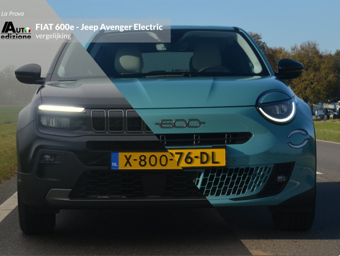 FIAT 600e en Jeep Avenger Electric: volmaakte twee-eiige tweeling