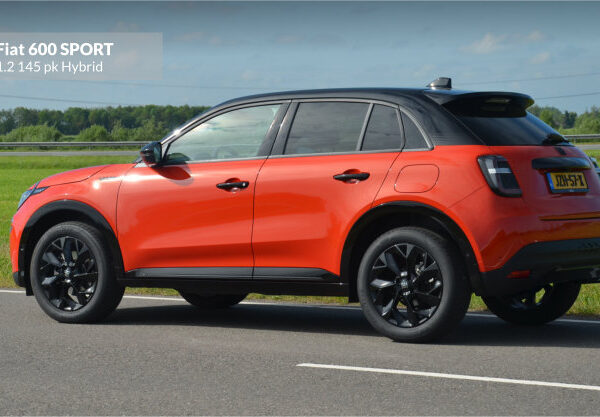 FIAT 600 Hybrid SPORT is ‘comfy’ met een vleugje sportiviteit