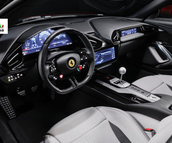 Ferrari 12Cilindri Manuale imiteert handgeschakelde transmissie