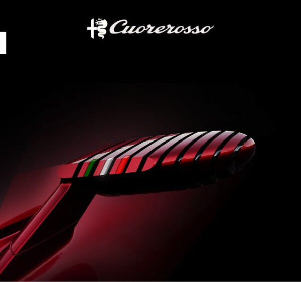 Alfa Romeo Cuorerosso concept toont vast zijspiegel